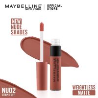 MAYBELLINE SENSATIONAL LIQUID MATTE NUDES NU02 AS