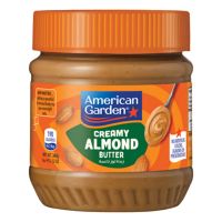 AMERICAN GARDEN ALMOND BUTTER CREAMY 12 OZ @SPECIAL PRICE