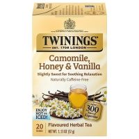 TWININGS TEA BAGS CHAMOMILE HONEY VANILLA 20 CT