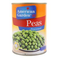 AMERICAN GARDEN FANCY PROCESSED PEAS IN CAN 400 GMS