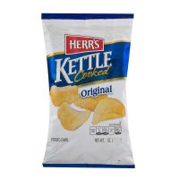 HERRS REGULAR KETTLE POTATO CHIPS NATURAL 5 OZ