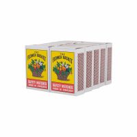 FLOWER BASKET MATCH BOX SMALL 10'S