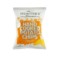 HUNTER'S GOURMET SWEET CHILLI CHUTNEY HAND COOKED POTATO CHIPS 125 GMS