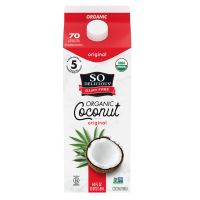 SO DELICIOUS ORGANIC UNSWEETENED COCONUT MILK SHELF 32 OZ