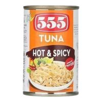 555 TUNA FLAKES HOT&SPICY 155 GMS