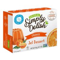 SIMPLY DELISH JELLY ORANGE 20 GMS