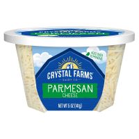 CRYSTAL FARMS PARMESAN SHREDDED CHEESE 141 GMS