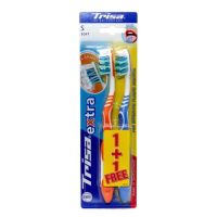 TRISA EXTRA SOFT T/BRUSH 1+1 FREE