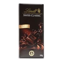 LINDT SWISS DARK CHOCOLATE 100 GMS