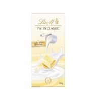 LINDT WHITE MILK CHOCOLATE 100 GMS