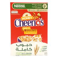 NESTLE HONEY CHEERIOS WITH 5 WHOLE GRAINS 375GMS