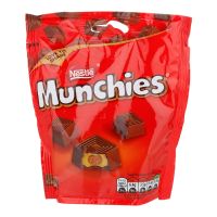 CRUNCH N MUNCH MUNCHIES MILK CHOCOLATE & CARAMEL SHARING BAG 104 GMS