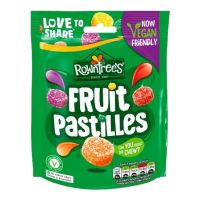 ROWNTREES FRUIT PASTILLE VEGAN POUCH 143 GMS