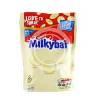 MILKY BAR WHITE CHOCOLATE GIANT BUTTONS SHARING BAG 94 GMS