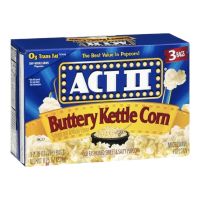 ACT II POPCORN KETTLE CORN BUTTERY 3CT