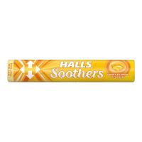HALLS SOOTHERS HONEY AND LEMON 45 GMS