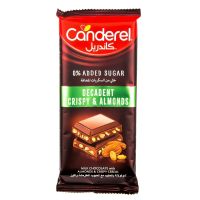 CANDEREL DCDNT CRISPY & ALMOND MILK CHOCOLATE 100 GMS