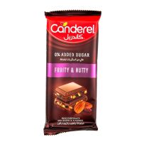 CANDEREL FRUIT & NUT MILK CHOCOLATE 100 GMS