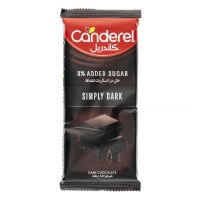 CANDEREL SIMPLY DARK CHOCOLATE 100 GMS