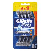GILLETTE BLUE3 COMFORT DISP RAZOR 6+2 FREE