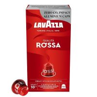 LAVAZZA ESPRESSO QUALITY ROSSA ALUMINIUM CAPSULES 10X5.7 GMS