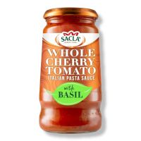 SACLA WHOLE CHERRY TOMATO BASIL PASTO PASTA 350 GMS