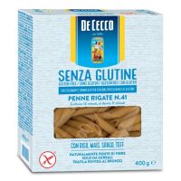 DE CECCO PENNE RIGATE GLUTEN FREE 400 GMS