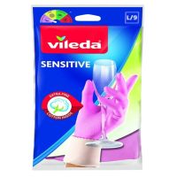 VILEDA GLOVES SENSITIVE LARGE 1'S