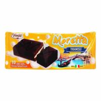 FREDDI MORETTA 10 MINI COATED MINI CAKES WITH TIRAMISU FLAVOURED FILLING 300 GMS