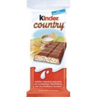 KINDER COUNTRY CHOCOLATE BAR 23.5 GMS
