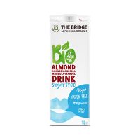 THE BRIDGE BIO ALMOND DRINK GLUTEN AND SUGAR FREE 1 LTR