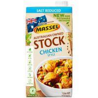 MASSEL CHICKEN STYLE STOCK - SALT REDUCED 1LTR