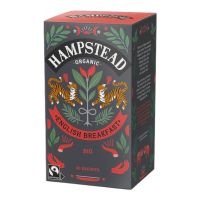 HAMPSTEAD BREAKFAST ORG FAIRTRADE ENG TEA BAGS 20S