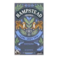 HAMPSTEAD DEMETER EARL GREY ORGANIC FAIRTRADE TEA BAGS 20S