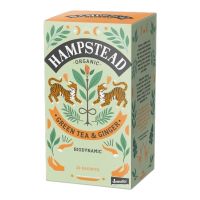 HAMPSTEAD GINGER GREEN ORG DEMETER TEA BAGS 20S