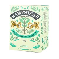HAMPSTEAD MATCHA GREEN TEA WITH NETTLE ORG TEA BAGS 20S