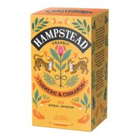 HAMPSTEAD TURMERIC WITH CINNAMON ORGANIC TEA BAGS 20S