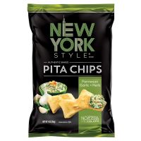 NEW YORK STYLE PITA CHIPS PARM GARLIC & HERB 8 OZ