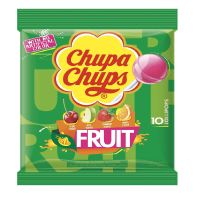 CHUPA CHUPS LOLLI POPS FRUIT FLAVOUR IN BAGS 120 GMS