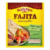 OLD EL PASO FAJITA SPICE MIX SMOKY BBQ MILD 35 GMS