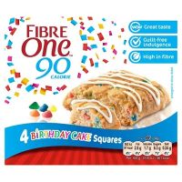 FIBRE 1 BIRTHDAY CAKE BROWNIE 4 PKT