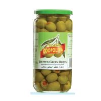 COOPOLIVA STUFFED GREEN OLIVES 700 GMS