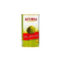 ACORSA GREEN OLIVE TIN 200 GMS