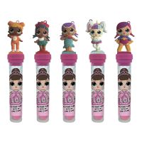LOL SURPRISE CANDY TUBE WITH 2D STAMPS 8 GMS