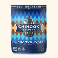 CHINOOK SEEDERY CINNAMON TOAST SUNFLOWER SEEDS 4 OZ