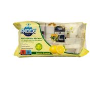 PADEX LEMON MULTI SURFACE CLEANER WIPE 80'S