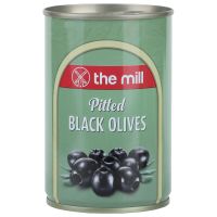 THE MILL PITTED BLACK OLIVE 300 GMS
