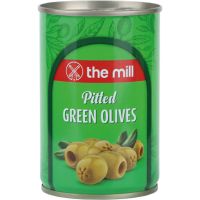 THE MILL PITTED GREEN OLIVE 300 GMS
