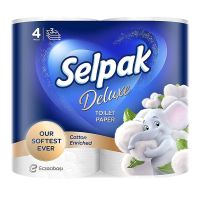 SELPAK DELUXE TOILET PAPER 4X130'S