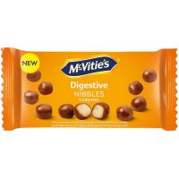 MCVITIES DIGESTIVE NIBBLES CARAMEL 37 GMS